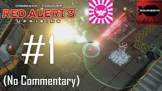 C&C: Red Alert 3: Uprising - Yuriko Omega Campaign Playthrough Part 1 (Final Exam, No Commentary)