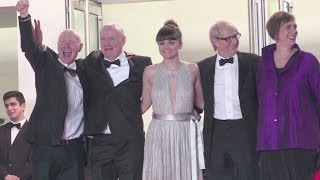 Ken Loach, Hayley Squires and more on the red carpet of I Daniel Blake in Cannes
