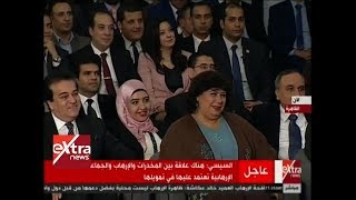 الآن | الرئيس السيسي: "أنا وزير المرأة".. والرسول أوصى بهن