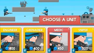 СТЕНКА АРМИЯ КЛОНОВ! Clone Armies 2D Games! игра на телефоне