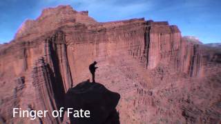 Fisher Tower BASE Jumping Video