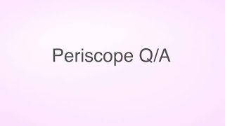 || Periscope Q/A - silikon tuttar,sex och fillers ||