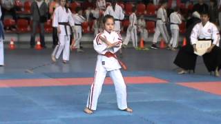 Прошина Даша. Ката Ванкан. Кубок России по Косики каратэ 2013