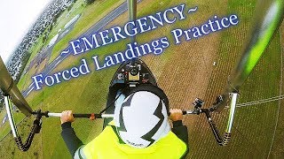 Taking Risks for Safety | Microlight Forced Landings | Record the onboard Audio?