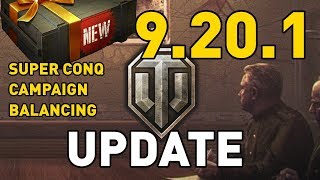 World of Tanks || Update 9.20.1 - Test Server Preview