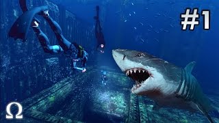 DEPTH: DIVERS VS SHARKS | #1 - MOST TERRIFYING SHARK ATTACKS EVER!