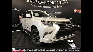 White 2018 Lexus GX 460 Technology Package Walkaround Review East Edmonton Alberta