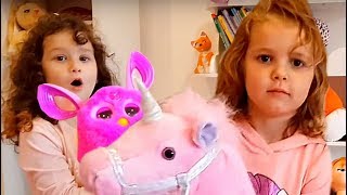 ВСЕ Игрушки МИСС Кейти! Алис играет с Ферби:) Мисс Кейти показывает свои игрушки Алис дома у Кати