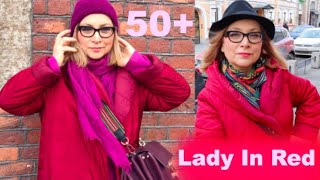 Ударила по красненькому, предъявила Марине Львовне, полечила волосы Lady In Red аутфит 50+