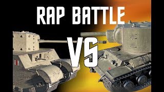 KV2 VS TOG2 RAP BATTLE (wot blitz GG 2k sub special)