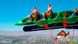 10 фатальных случаев на атракционах снятые на видео