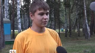 Заключительный праздник в детском лагере «Бригантина»