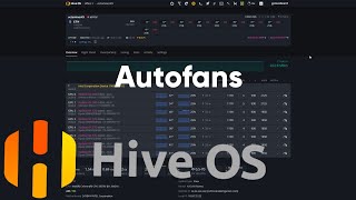 Autofans in HiveOS