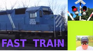 The Fastest Freight Train Ever