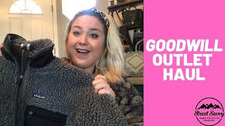 Patagonia RETRO X at the Goodwill Outlet!!! Huge Bins Haul to Resell