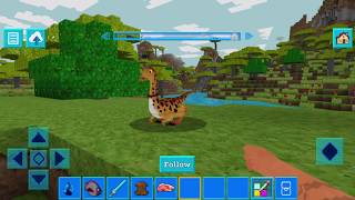 DinoCraft  - Survive and Craft Game - PROMO VIDEO  (Jurassic/Raptor)
