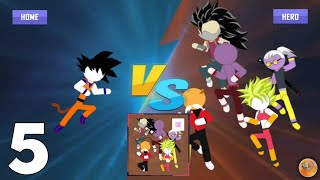 Stick Warriors - Stick Z: Super Dragon Fight - ZOKU HERO 900 Million Power - Walkthrough Part 5