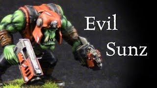 How to paint Evil Sunz Space Orks