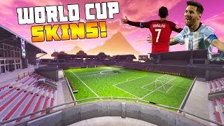 WORLD CUP SKINS in FORTNITE... ?(Choose your kit)