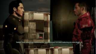 Mass Effect 2 - Male Shepard x Kaidan on Horizon. Romance