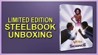 Weird Science Limited Edition Blu-ray SteelBook Unboxing