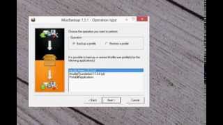 Mozilla Thunderbird Backup - MozBackup - Backup von Mozilla Thunderbird Backup und Restore Deutsch
