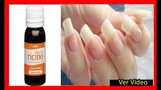 Crescer Unhas em Uma Semana com Óleo de Rícino