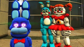АНИМАТРОНИКИ FNAF - БОННИ В ЛАБИРИНТЕ - ИГРЫ ГТА ВИДЕО МОДЫ  -  GTA 5 MODS Multi Pulti