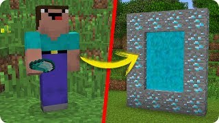 NOOB VIAJA A LA DIMENSIÓN DE DIAMANTE EN MINECRAFT ? CÓMO IR A LA DIMENSIÓN DE DIAMANTE ?
