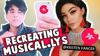 RECREATING KRISTEN HANCHER'S MUSICAL.LYS ! + Musical.ly Transition Tutorial In Hindi