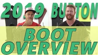 2019 Burton Snowboard Boot Overview