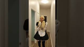 Sissy maid walking