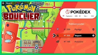 POKEMON BOUCLIER - Attrapons les TOUS ! On complète le Pokédex - Let's Play FR