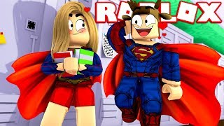 ROBLOX SUPERHERO HIGH SCHOOL! (Roblox High School Simulator)