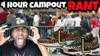 Security Kicked Me Out! 4 Hour Campout Fail For Air Max Animal Pack