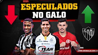 NOMES ESPECULADOS NO ATLÉTICO-MG : OREJUELA | JOSÉ CEVALLOS | ZECA