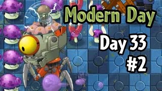 Plants vs Zombies 2 - Modern Day - Day 33 #2: Random Harder Zomboss #2