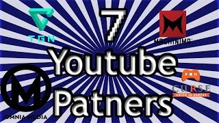 Top 7 Youtube Partnership Networks
