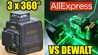ALIEXPRESS Niveau laser 360° CLUBIONA ZOKOUN +DEWALT Laser level  Laser-Ebene  Nivel láser
