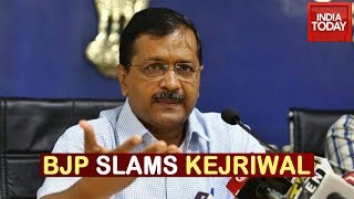 BJP Netas Slam AAP Chief Arvind Kejriwal Over Shaheen Bagh Protest