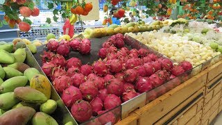 г . Санья , о. Хайнань , обзор гипермаркета , цены . Китай май 2017