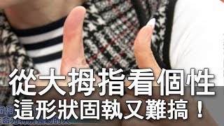 【精華版】從大拇指看出個性，這形狀固執又難搞！