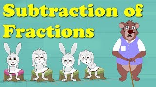 Subtraction of Fractions | #aumsum