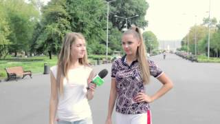 Каролина Севастьянова провела утреннюю зарядку в парке им. М. Горького