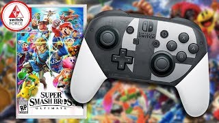 Super Smash Bros Ultimate Pro Controller Announced + HUGE SALES