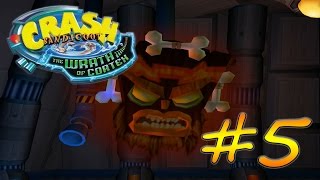 Прохождение Crash Bandicoot: The Wrath of Cortex (PS2) #5 - Космос, Битва с Кортексом