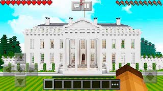 HOW TO BUILD THE WHITE HOUSE IN MINECRAFT! (MINECRAFT EDUCATIONAL VIDEO)
