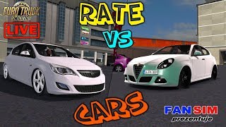 ETS2 RATE CARS - OPEL ASTRA J  VS  ALFA ROMEO GUILETTA