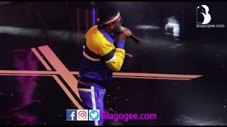 Wizkid Patoranking Mr. Eazi Performance At Becca 10 Years Concert