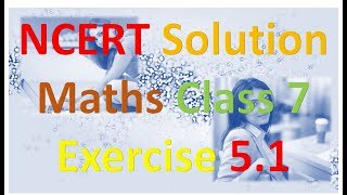 NCERT SOLUTION MATHS CLASS 7 Lines and Angles EXERCISE 5.1 IN HINDI